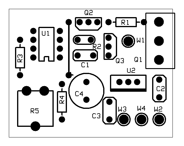 PCB Top Component Placement